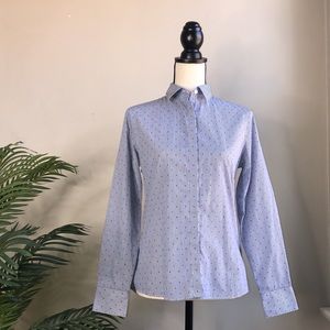 Land's End No Iron Blouse - size 4